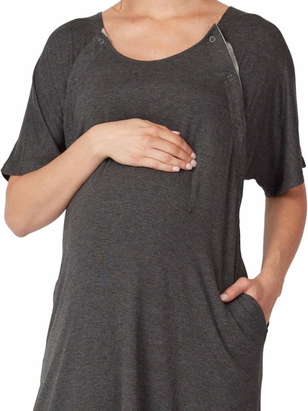FRIDA MOM MATERNITY DELIVERY AND NURSING GOWN
